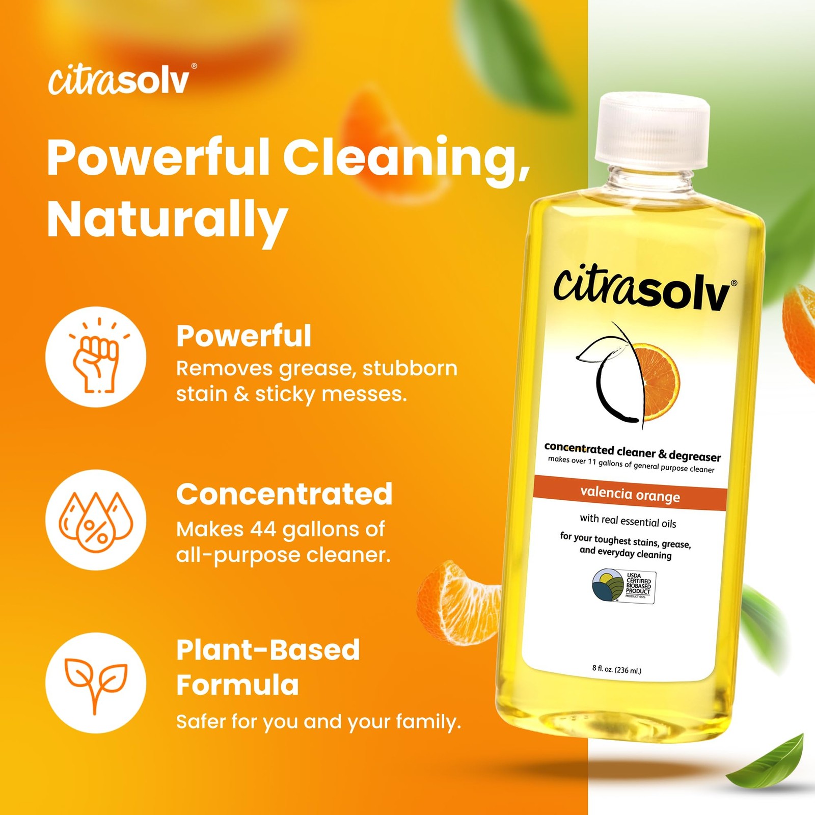 Citra Solv Citrus Solvent Orange Cleaner 32 Oz. 32 Oz