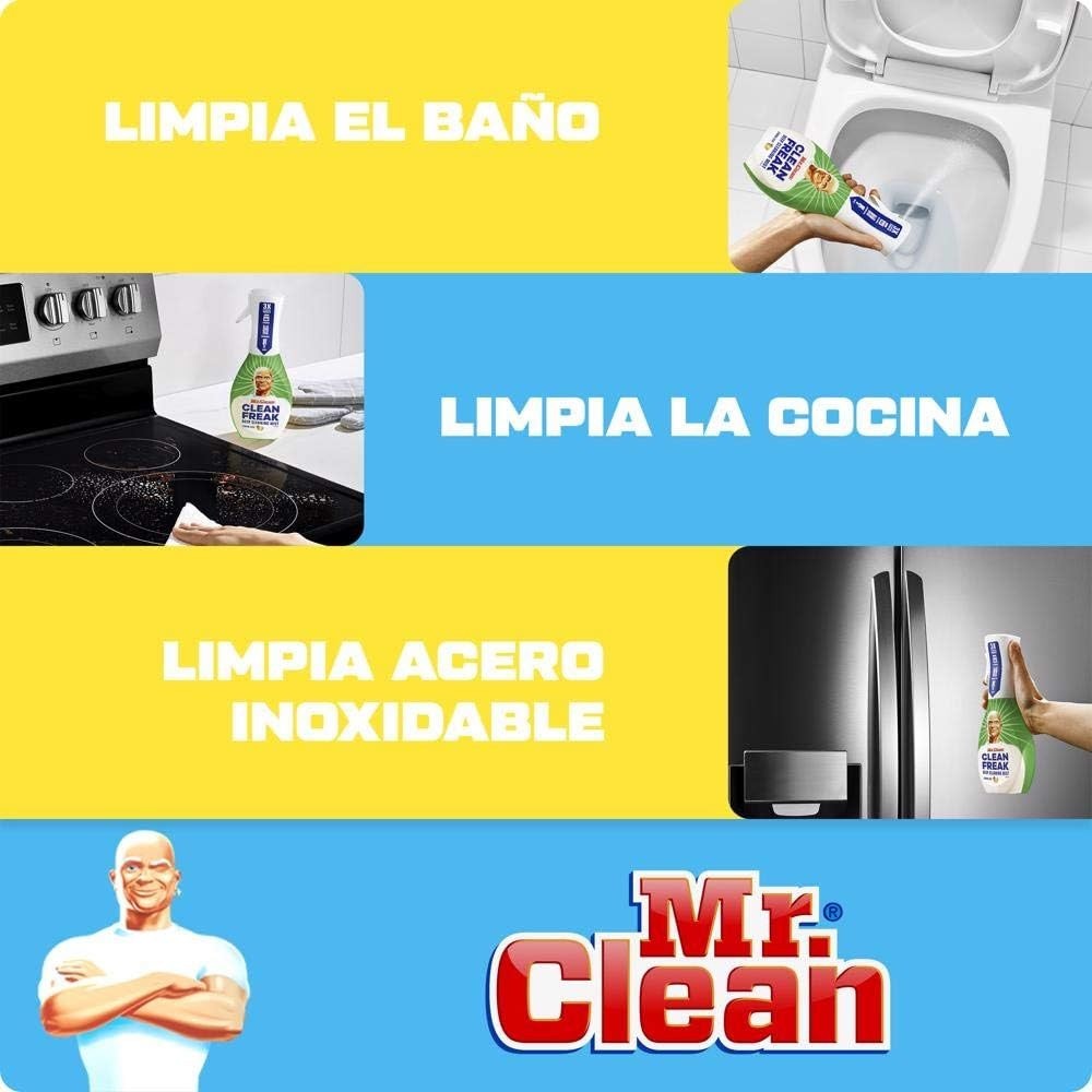 Mr. Clean Clean Freak Deep Cleaning Mist Spray, Original Gain, 16 oz