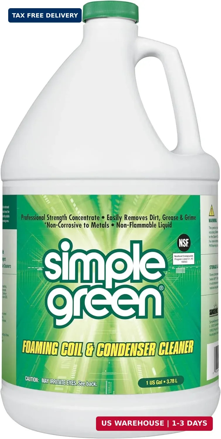 Simple Green Foaming Coil Cleaner – Gallon, 128 Fl Oz (Pack of 1)