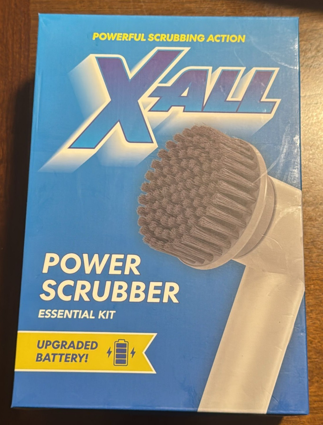 X-All Electric Power Scrubber Essential Kit Rechargeable Lightweight Waterproof