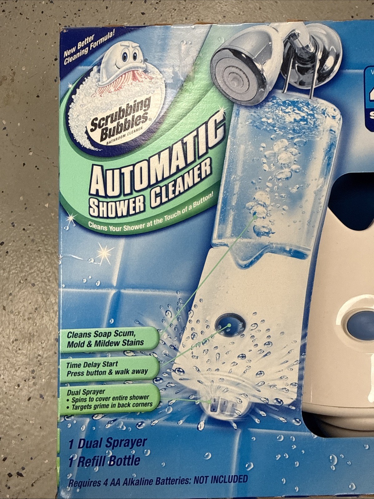 Scrubbing Bubbles Automatic Shower Cleaner Starter Kit 34oz – New