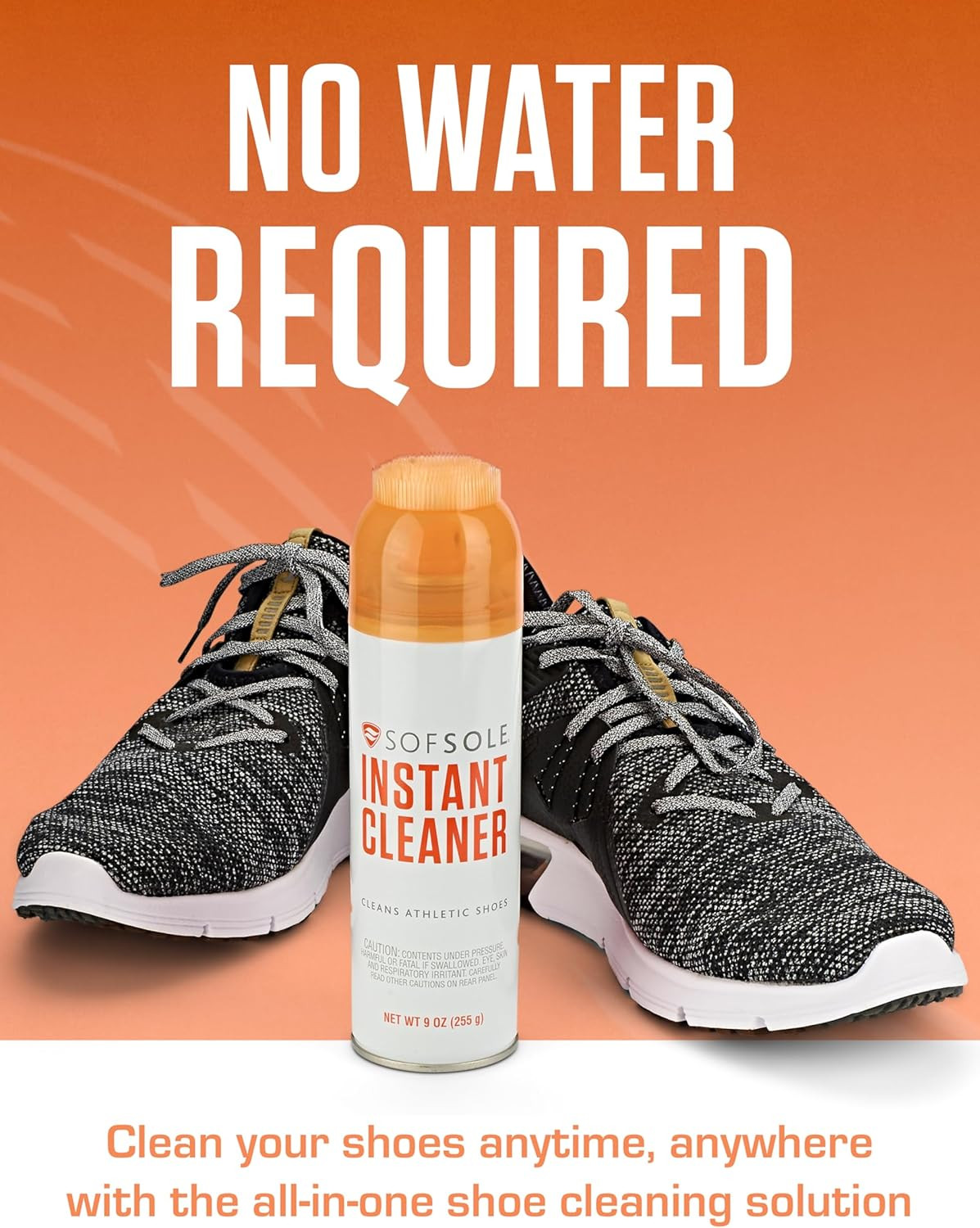 SOFSOLE Instant Cleaner 5 Oz or 9 Oz – Deep Cleaning Foaming Action Lifts Dirt &