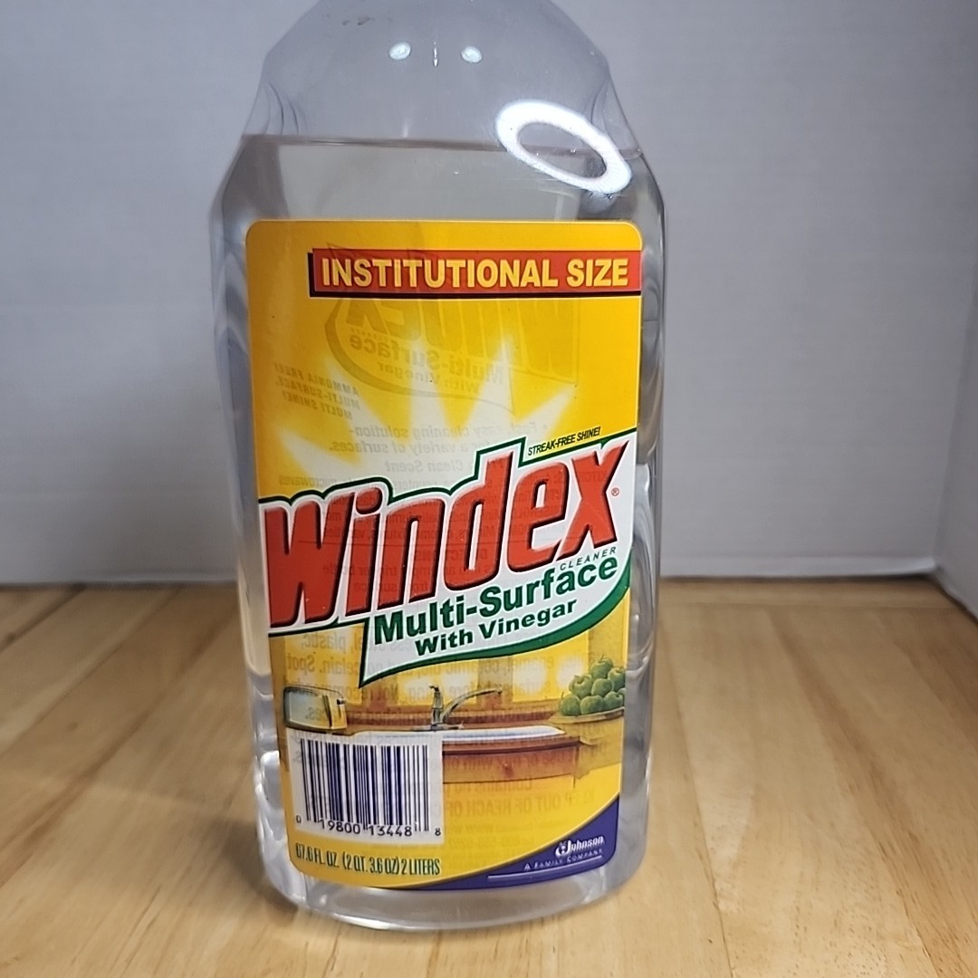 Windex Multi-Surface Cleaner With Vinegar 67.6OZ Institutional Size