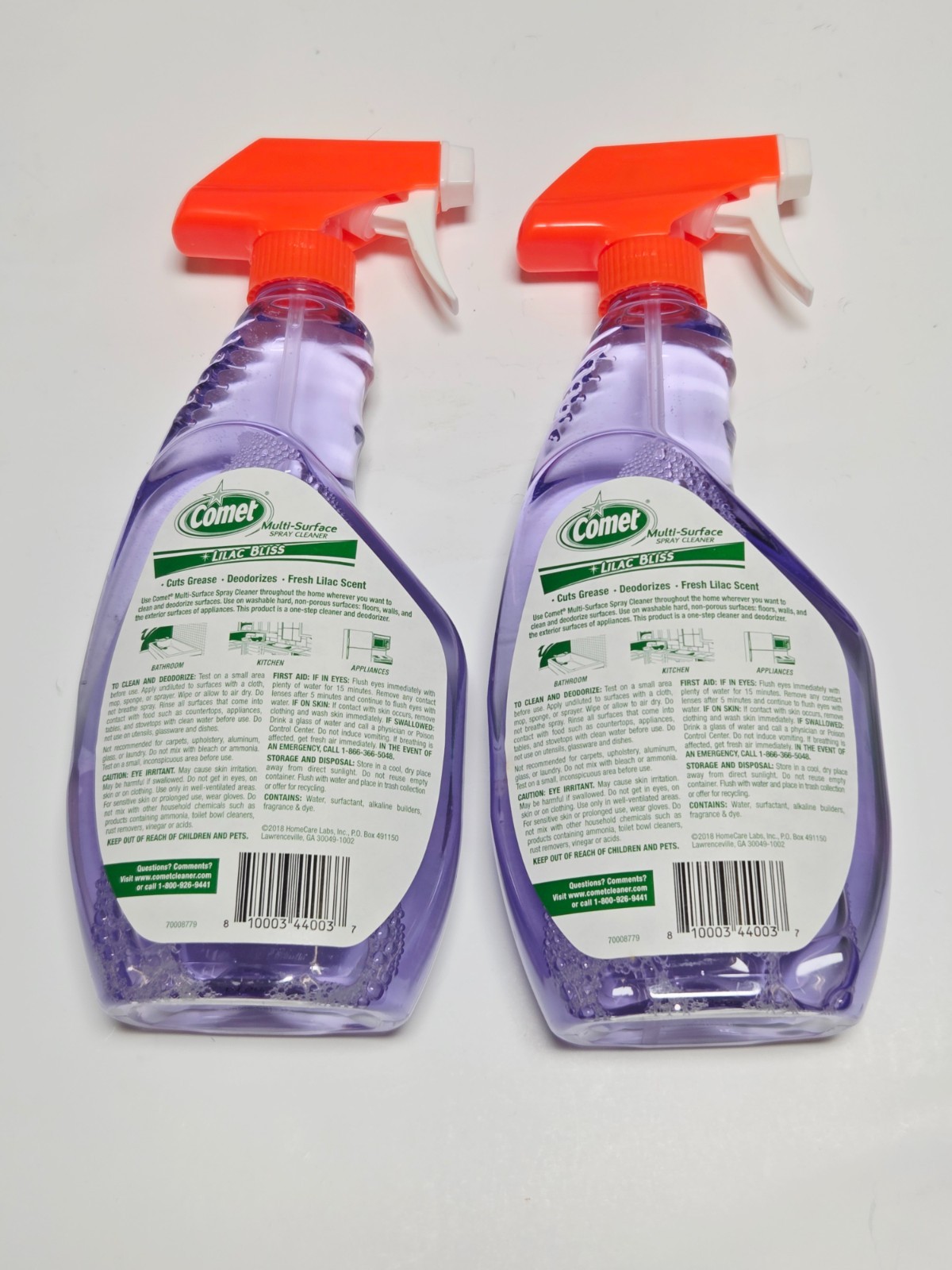 Comet LiLac Bliss Spray Cleaner 2pk