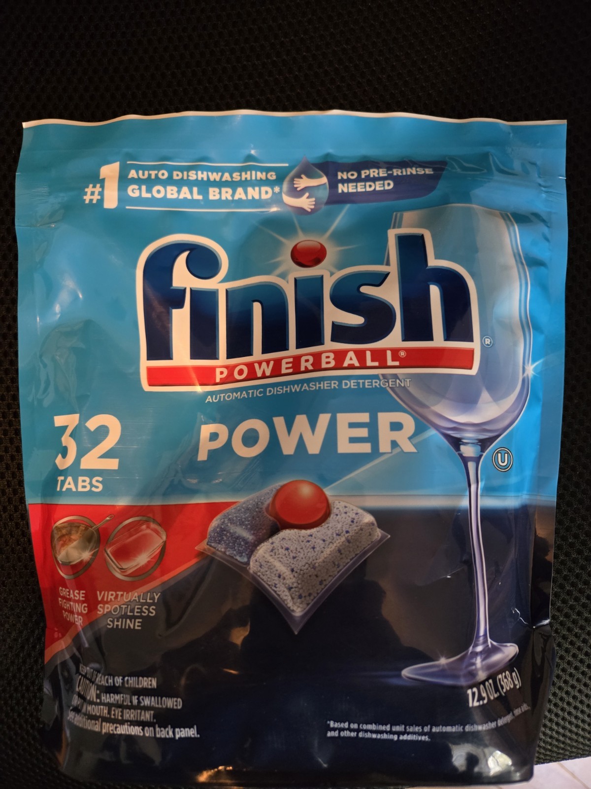 Finish Powerball POWER Automatic Dishwasher Detergent POWER 32 Count