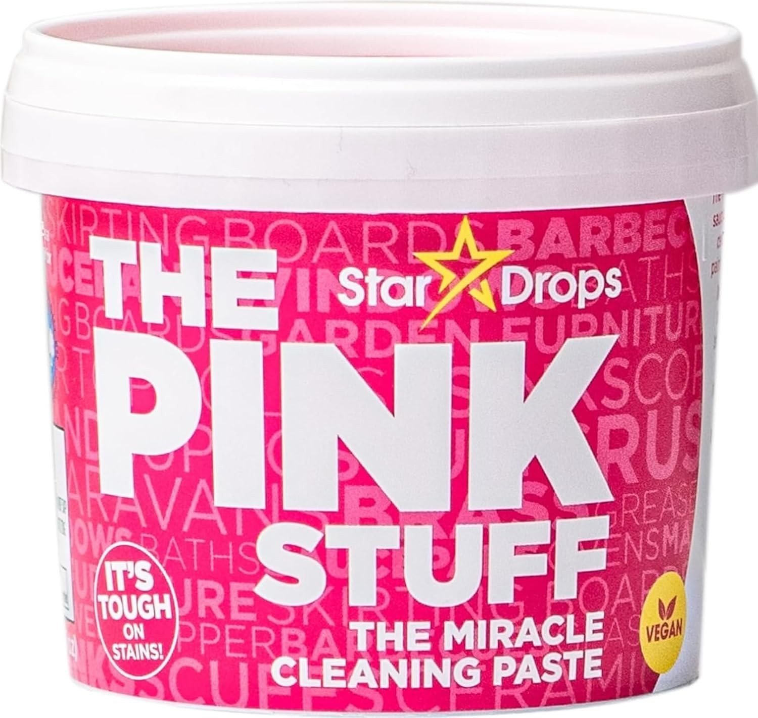 Stardrops The Pink Stuff Cleaning Paste 500g, Multi Purpose Cleaner for Kitchen,