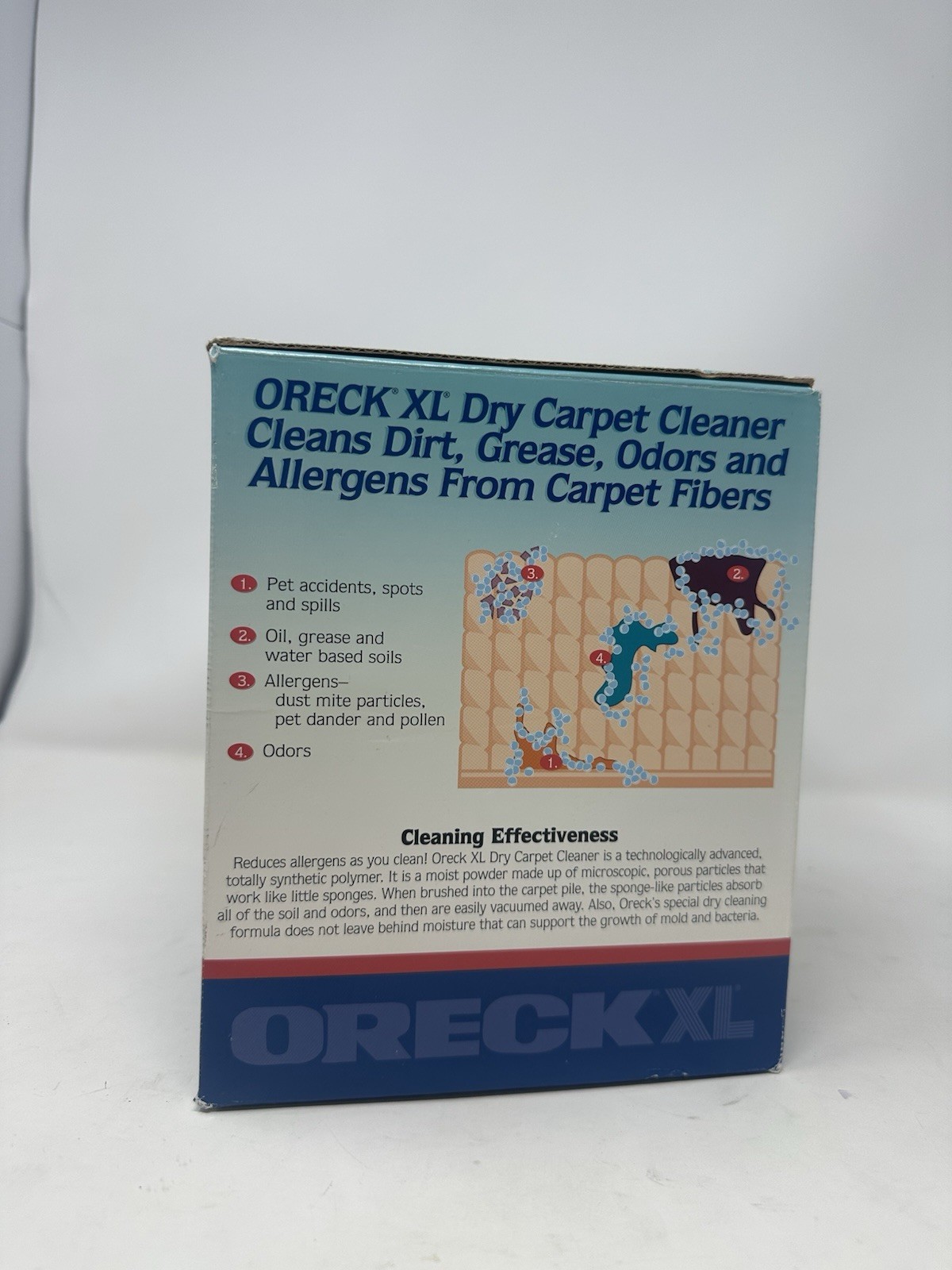 Oreck XL Dry Carpet Cleaning System Deep Clean Spray Rugs and Carpets