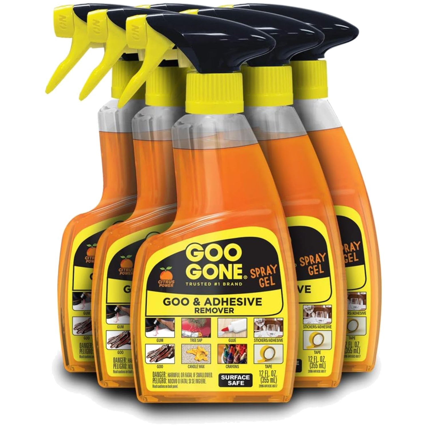 Glue & Tape Residue Remover Gel – 6 Pack