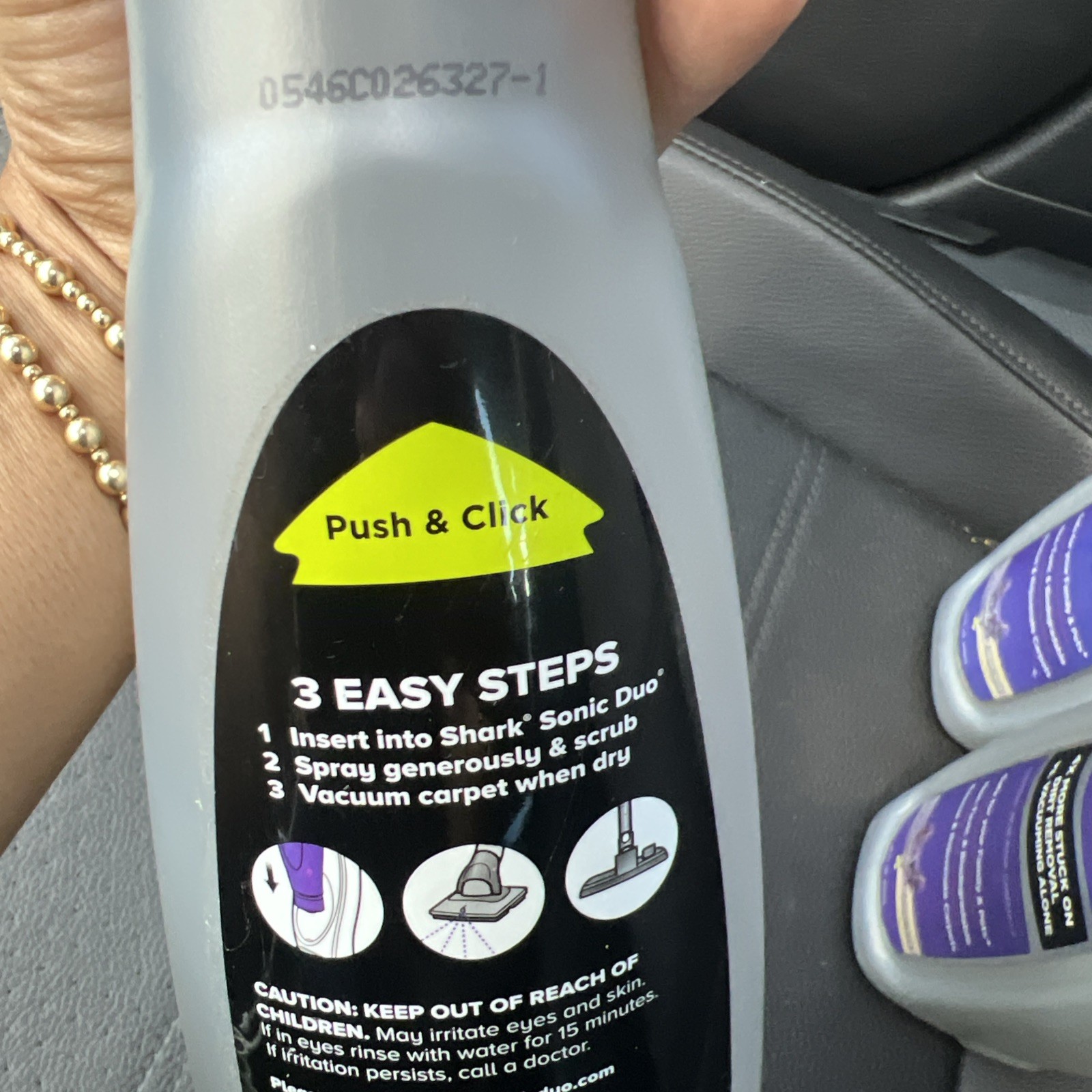NEW! SEALED! Shark Carpet Buddy No Rinse Carpet Cleaner English Lavender 32oz