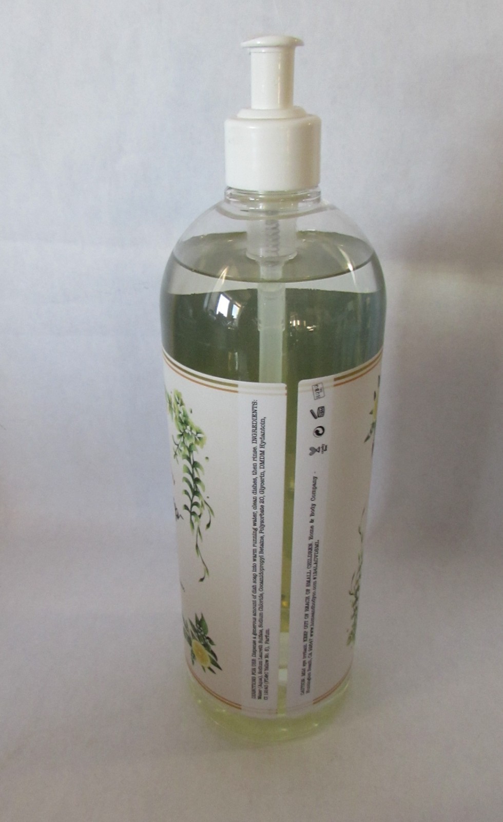 Home & Body Company Liquid Scented Meyer Lemon Dish Soap 32oz