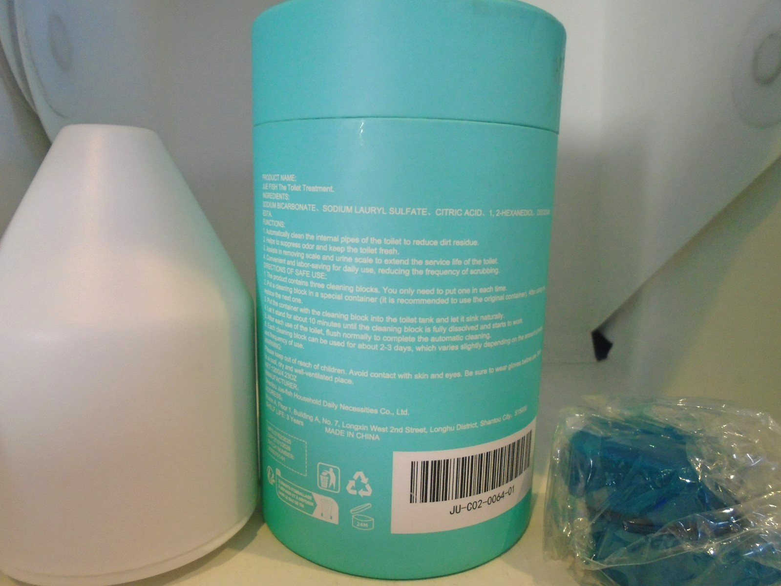 Jue Fish Toilet Cleaning Treatment Blocks – 120 g (4.23 oz)
