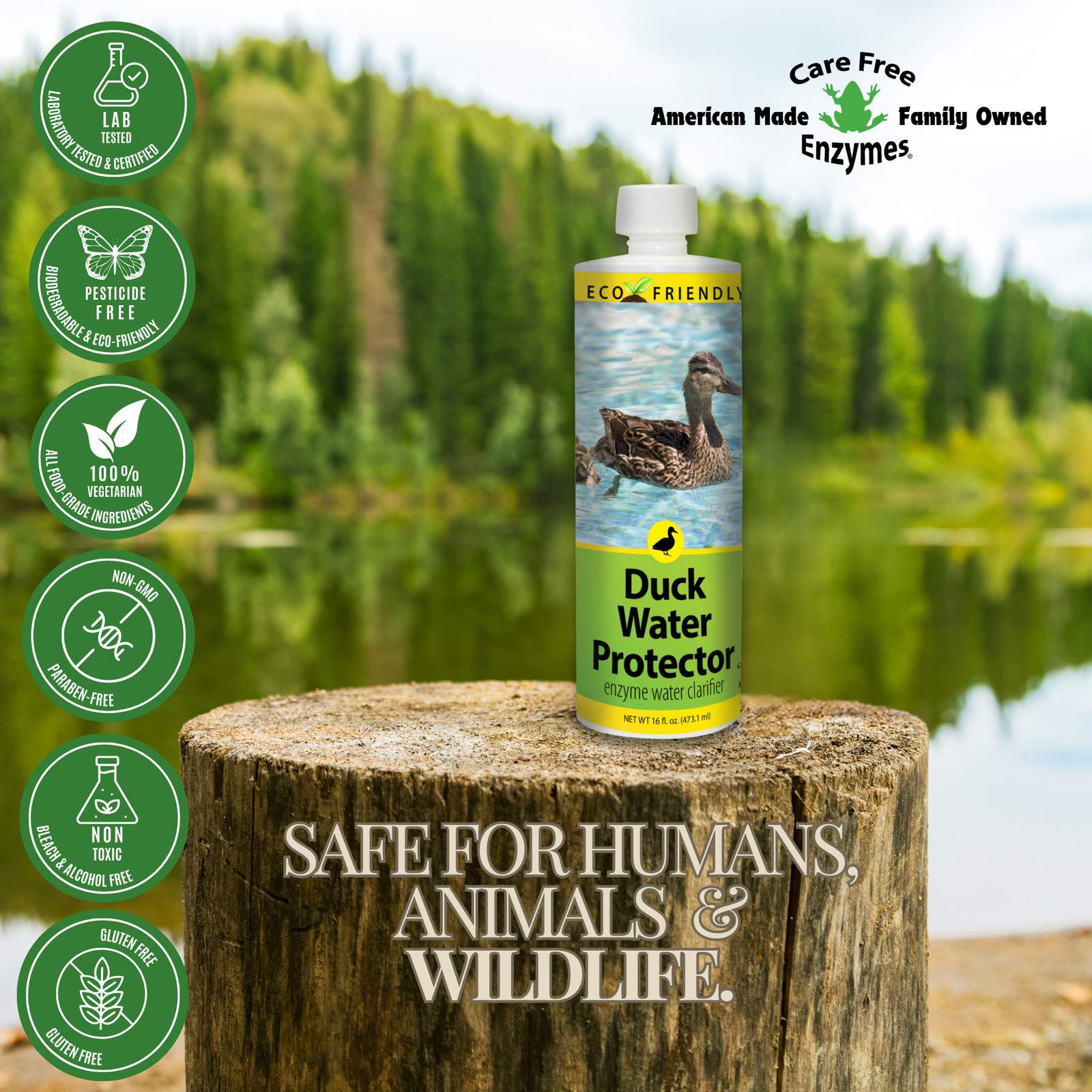 Natural Duck Pond Water Treatment | Clears Water & Reduces Sludge | Duck Pond Wa