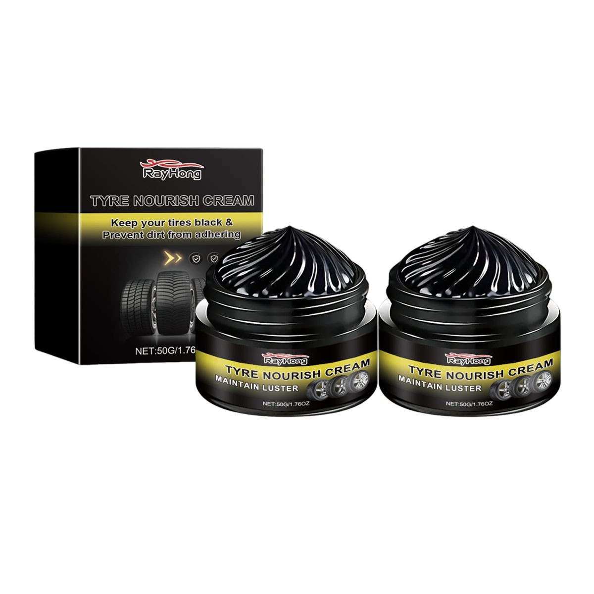 Tyre Nourish Cream,Maintain Luster For Cars,UV Protection And Waterproof Coating