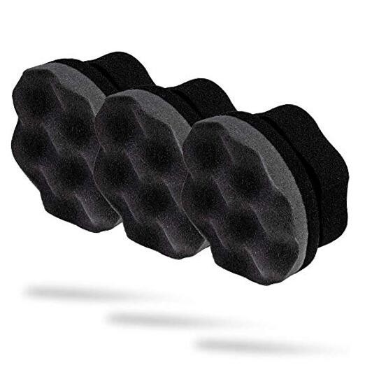 Pro Tire Hex Grip Applicator () – Tire Shine Car Detailing Foam Sponge 3 Pack
