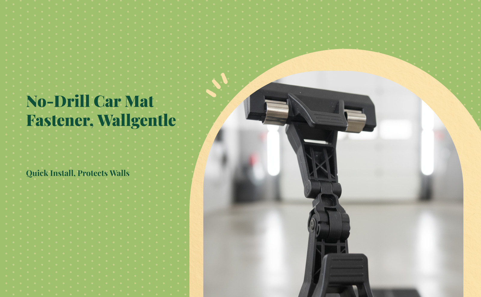 Car Mat Clamp, Stainless Steel Floor Mat Hanger, sturdy Cleaning Fastener