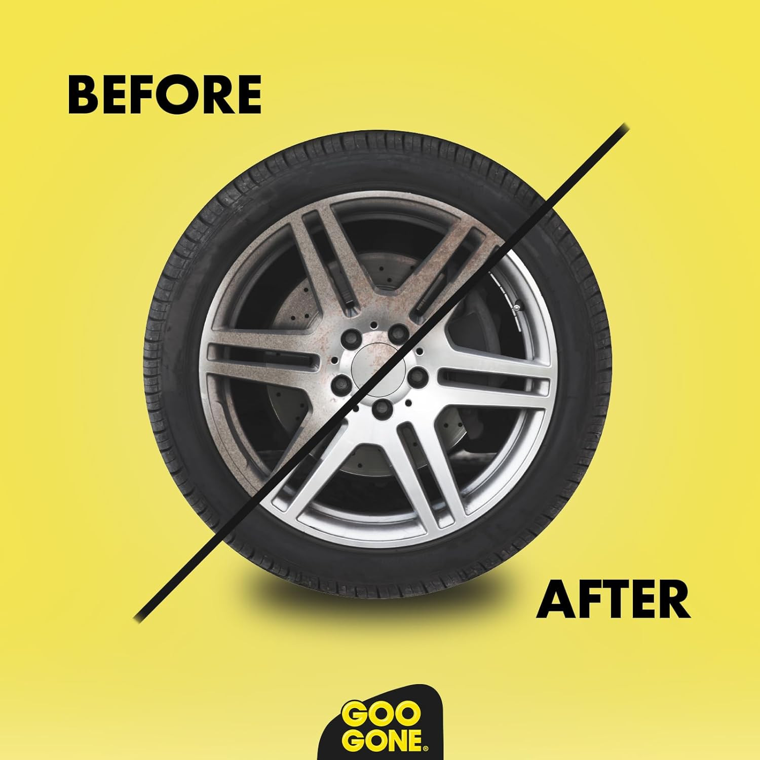 Goo Gone Automotive – Cleans Auto Interiors/ Bodies and Rims, Removes Bugs & Sti