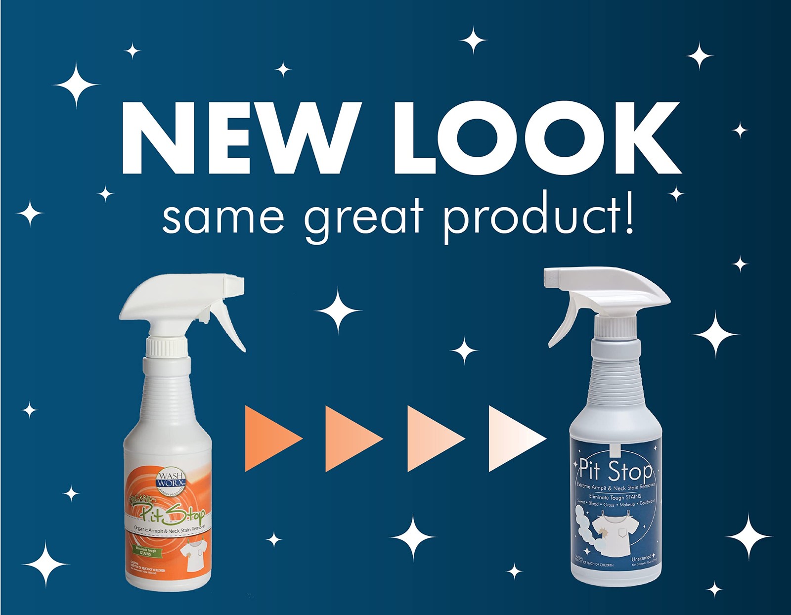 Pit Stop, Sweat Stain & Deodorant (Antiperspirant) Armpit Stain Remove