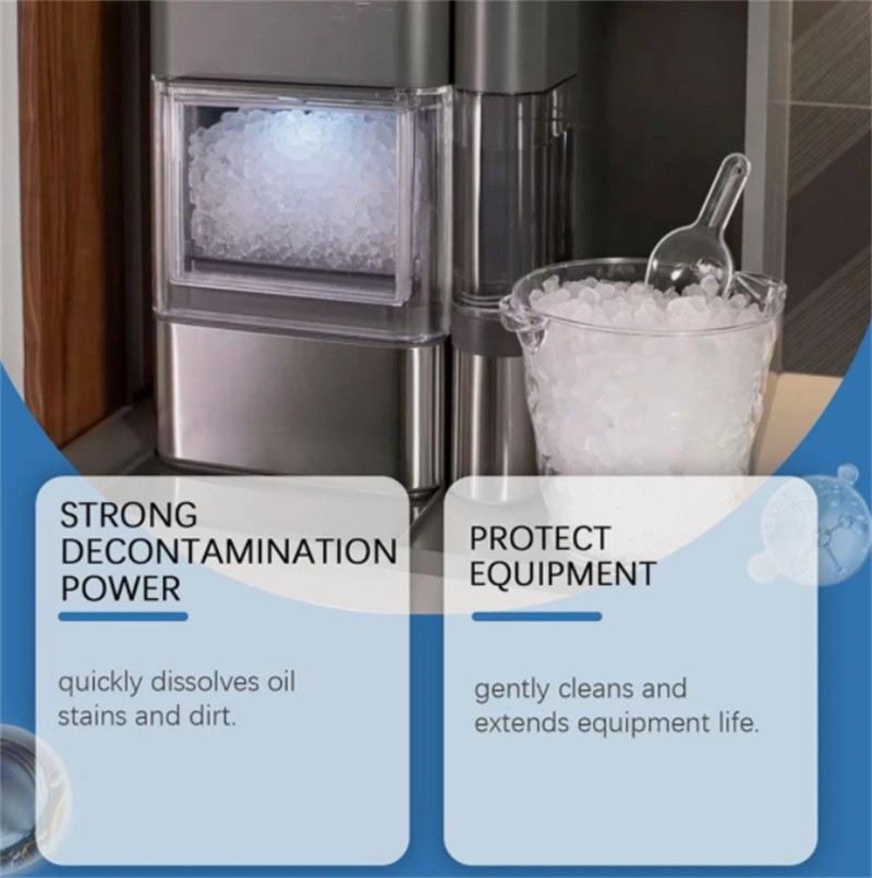 USA Ice Machine Cleaner Descaler Bottle Ice Clean Scale 100ml