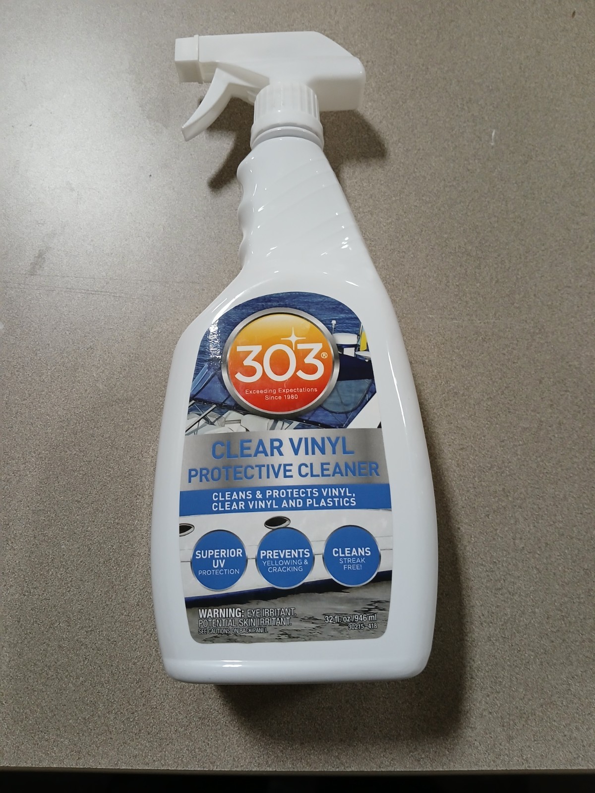 303 CLEAR VIYL PROTECTIVE CLEANER