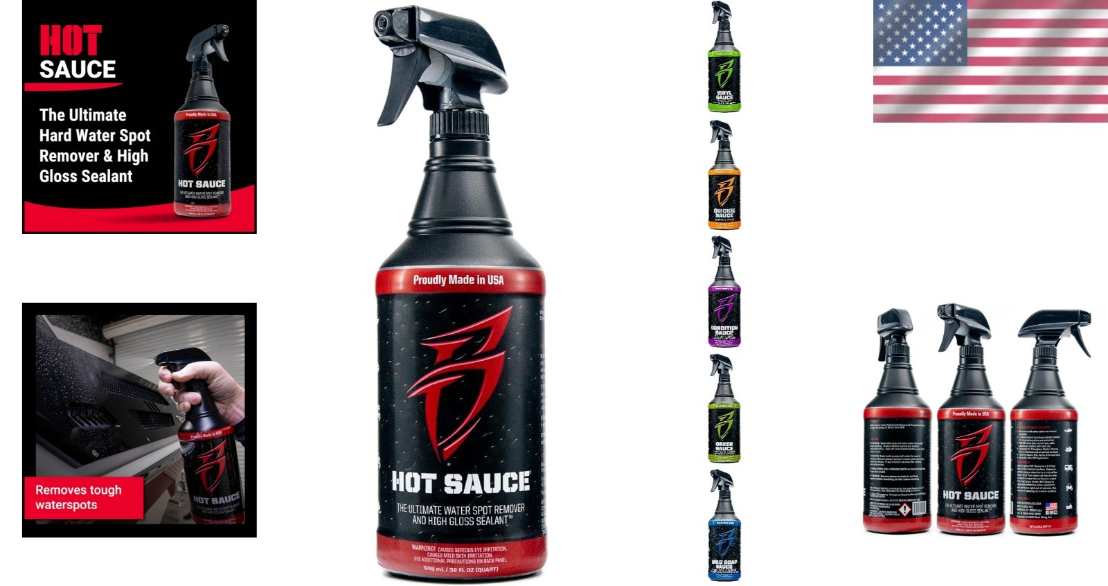 Ultimate 32 oz Hard Surface Cleaner – Ensures High Gloss Finish & Protection