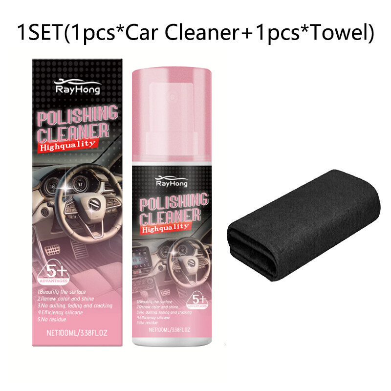 Car Interior Cleaner, Vehicle Interior Polish | Interior Detailer Spray-2025 NEW