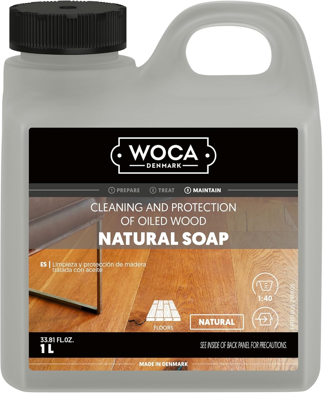 Safe Wood Floor Cleaner with Plant-Based Ingredients