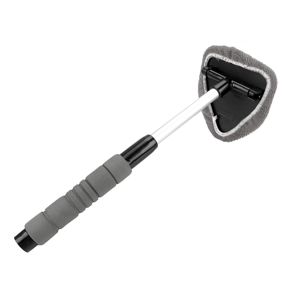 Windshield Cleaning Tool Kit Car Window Glass Wiper Cleaner Brush Pad Extendable