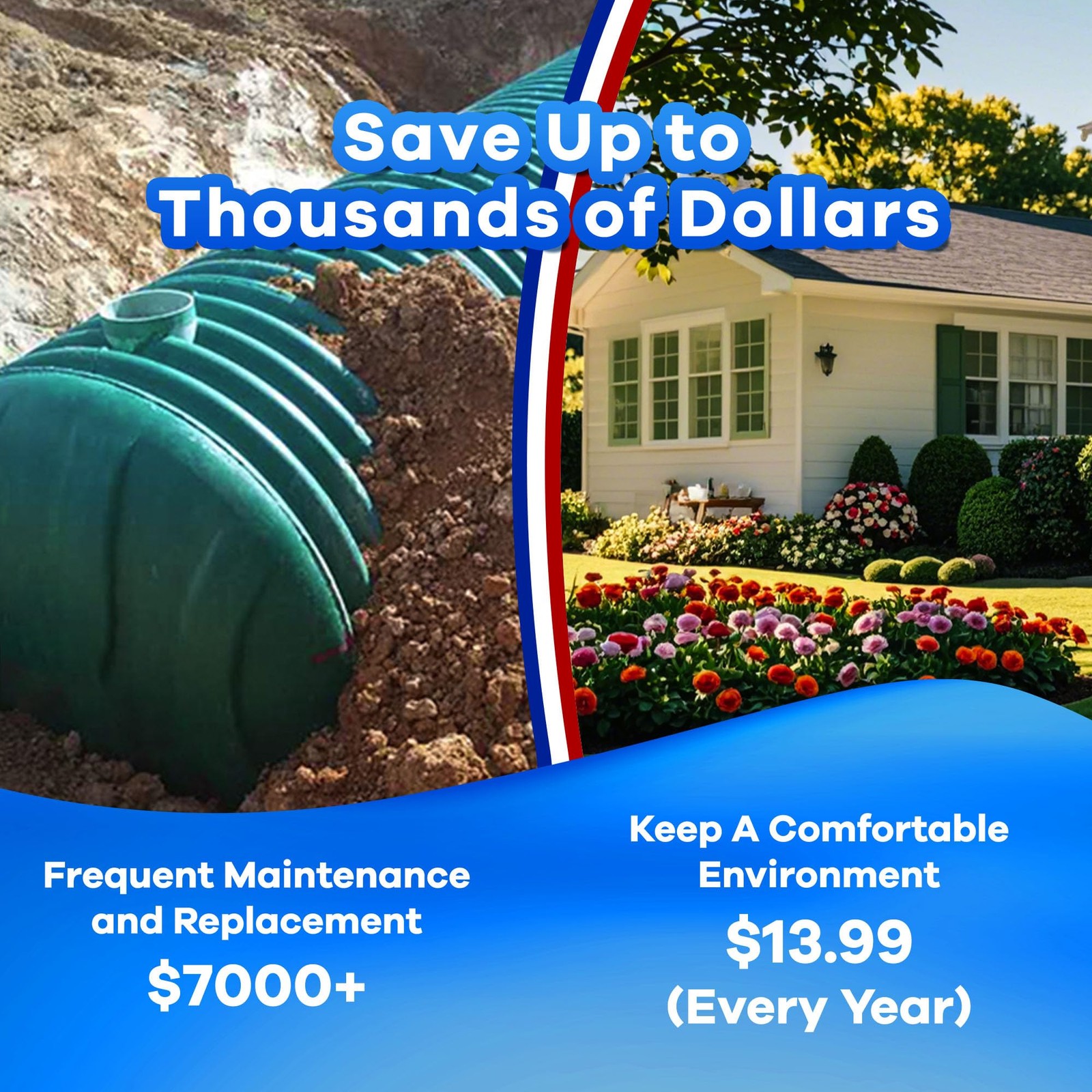 Septic Tank Treatment Pods – 12 Pcs for 1-Year Supply | Beneficial Bacteria & En