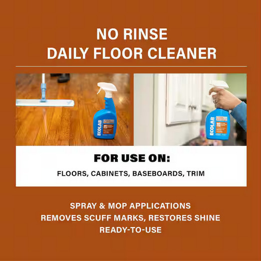 1 Gal. Hardwood and Laminate Floor Cleaner, Advanced No-Rinse Solution