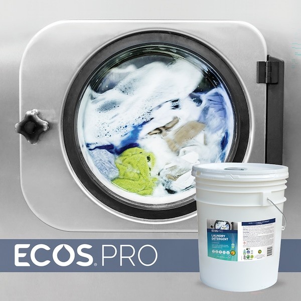 Ecos Pro Pl9755/05 Laundry Detergent, High Efficiency (He), Liquid, Bucket, 5