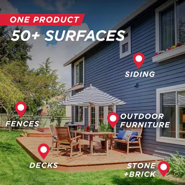 30 SECONDS 2.5-gallon Mold and Mildew Stain Remover Concentrated Outdoor Cleaner