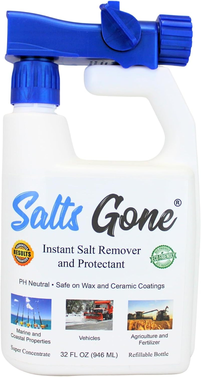 32oz Hose End Sprayer Salt Remover Biodegradable Corrosion Cleaner Wash