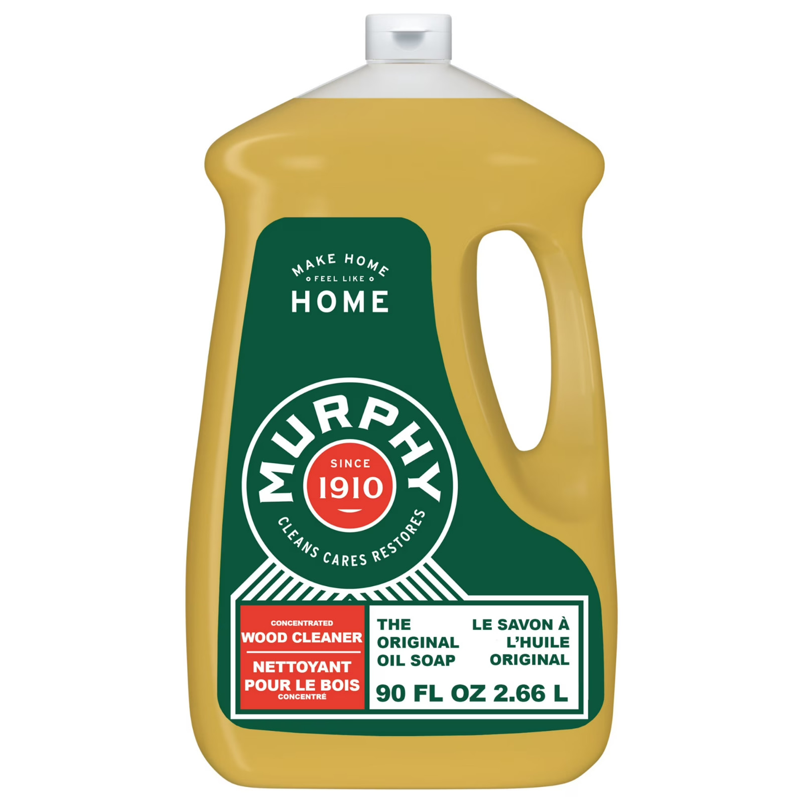 (4 pack) Murphy Oil Soap Concentrated Formula, Wood Cleaner, Citronella90 fl oz