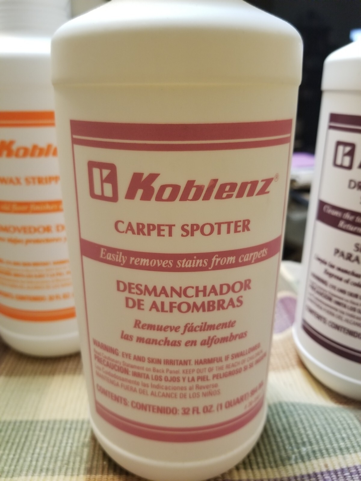 (4) 32oz Bottles Koblenz Professional Floor Care Products Kit B Ships FREE!!