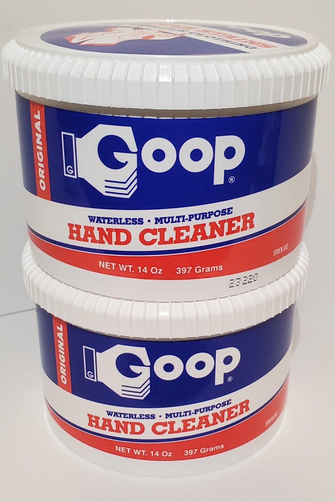 Original Goop Multi-Purpose Hand Cleaner – Waterless Cleaner 14 Oz – 2 Pack!