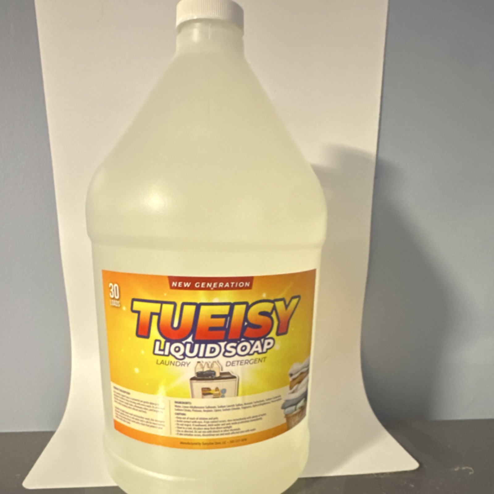 Tueisy Liquid Laundry Detergent 30 Liters