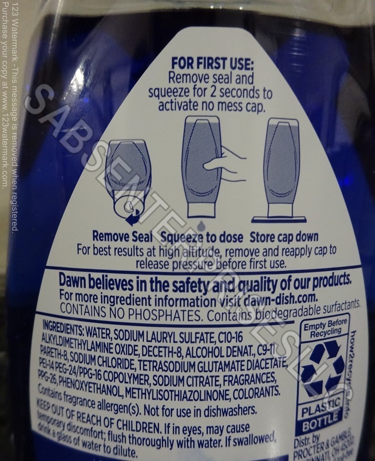 8 Dawn Ultra Platinum Fresh Rain EZ-SQUEEZE Dishwashing Liquid Dish Soap 12.2 oz