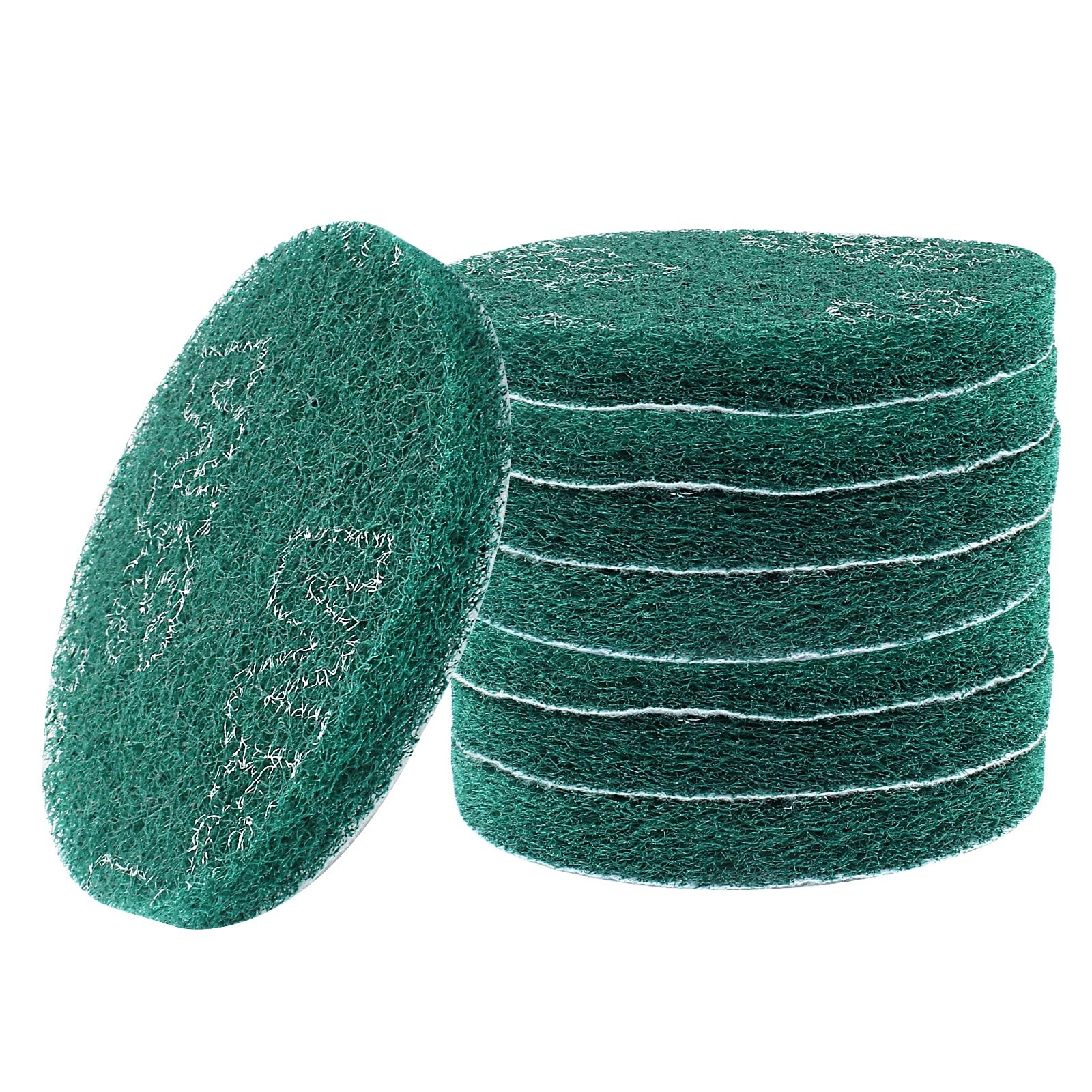 8Pcs Scrub Pads Round Scrubber Scouring Pads Abrasive Scuffing Tool for Home …