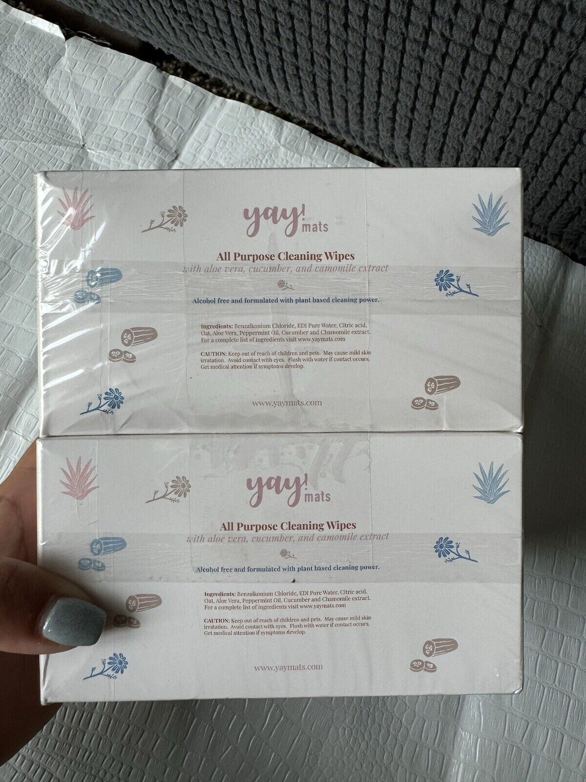 pure Yay all purpose cleaning wipes Expiry 02/21/2025, 25 Pcs/ Box SEALED