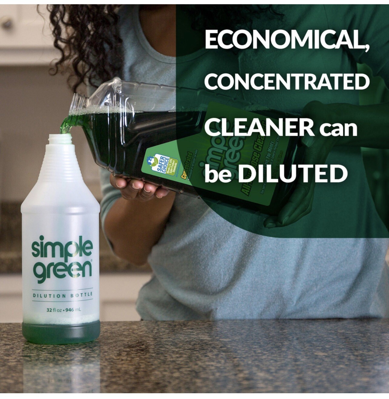 Simple Green All-Purpose Cleaner (140 Oz. Refill + 32 Oz. Trigger Spray)