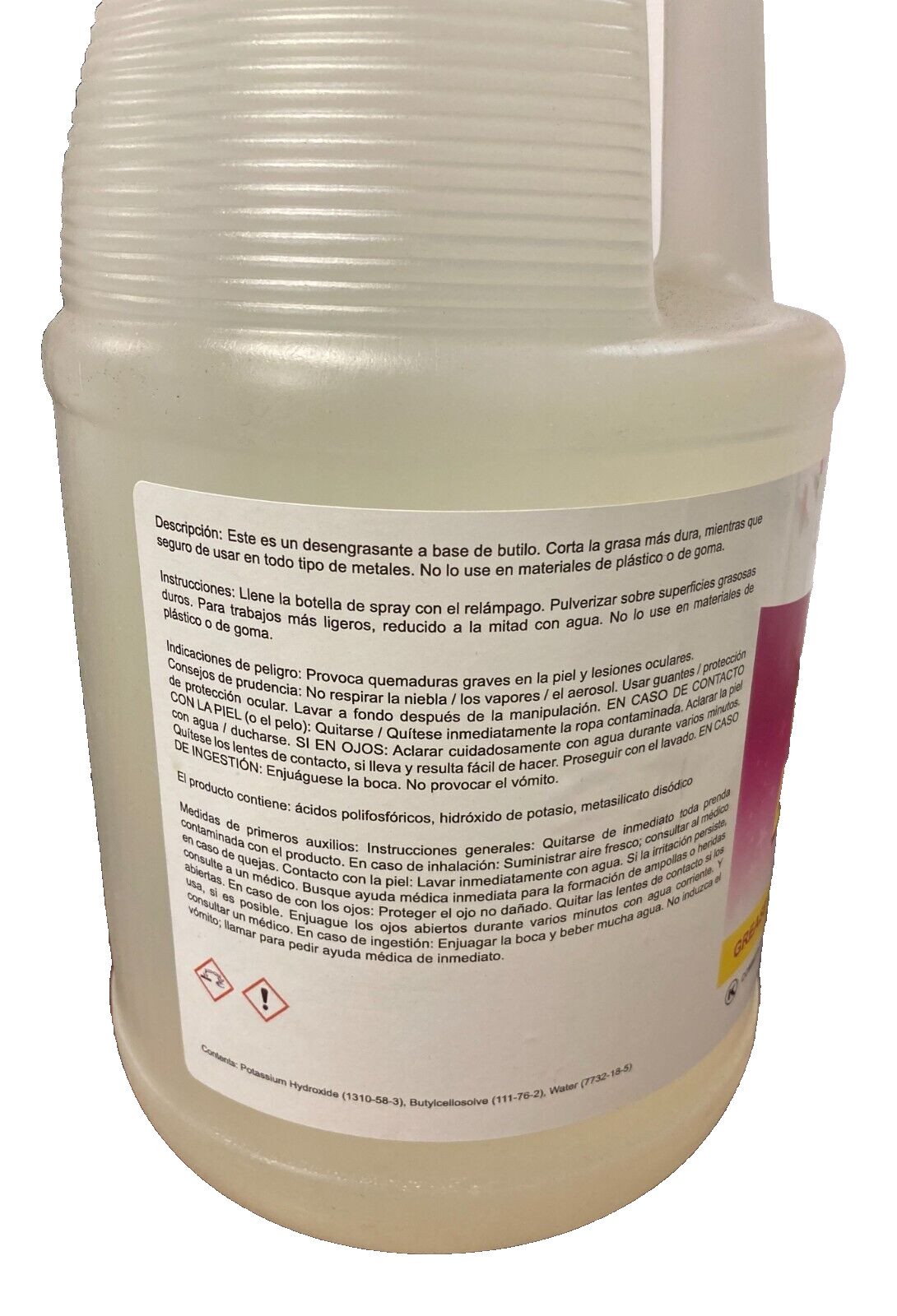 Enviro Grease Lightning Grease Cutter & Multi-Purpose Cleaner – 1 GALLON