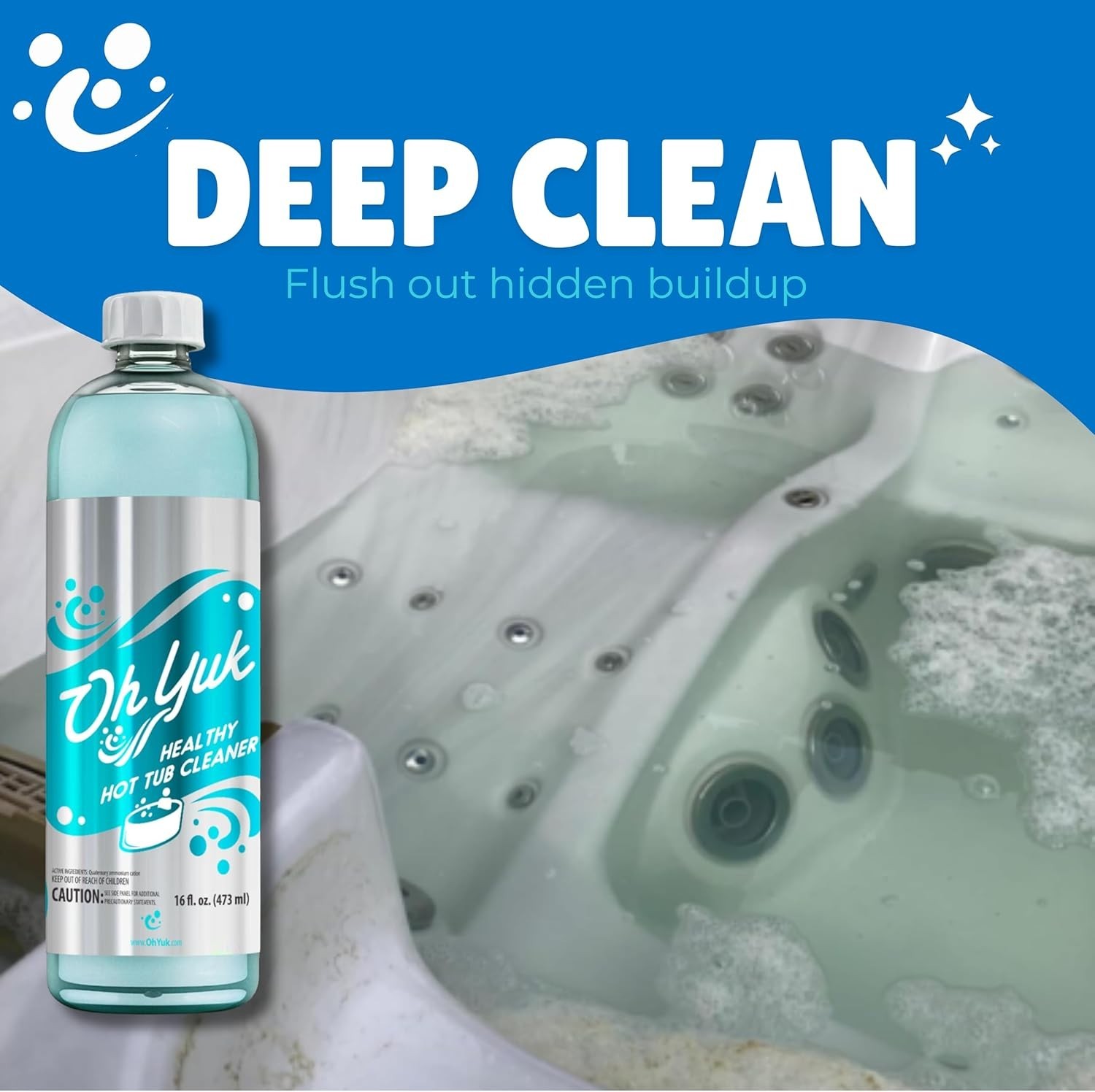 Hot Tub Jet Cleaner 2 Pack – Deep Clean Pipes & Jets