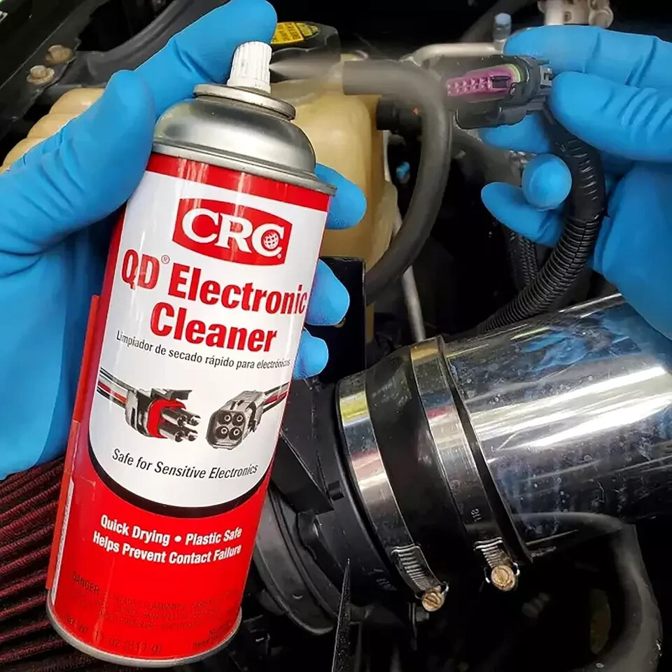 Electronic Contact Cleaner Spray Best Quick Drying Fix CRC QD Corrosion Debris11