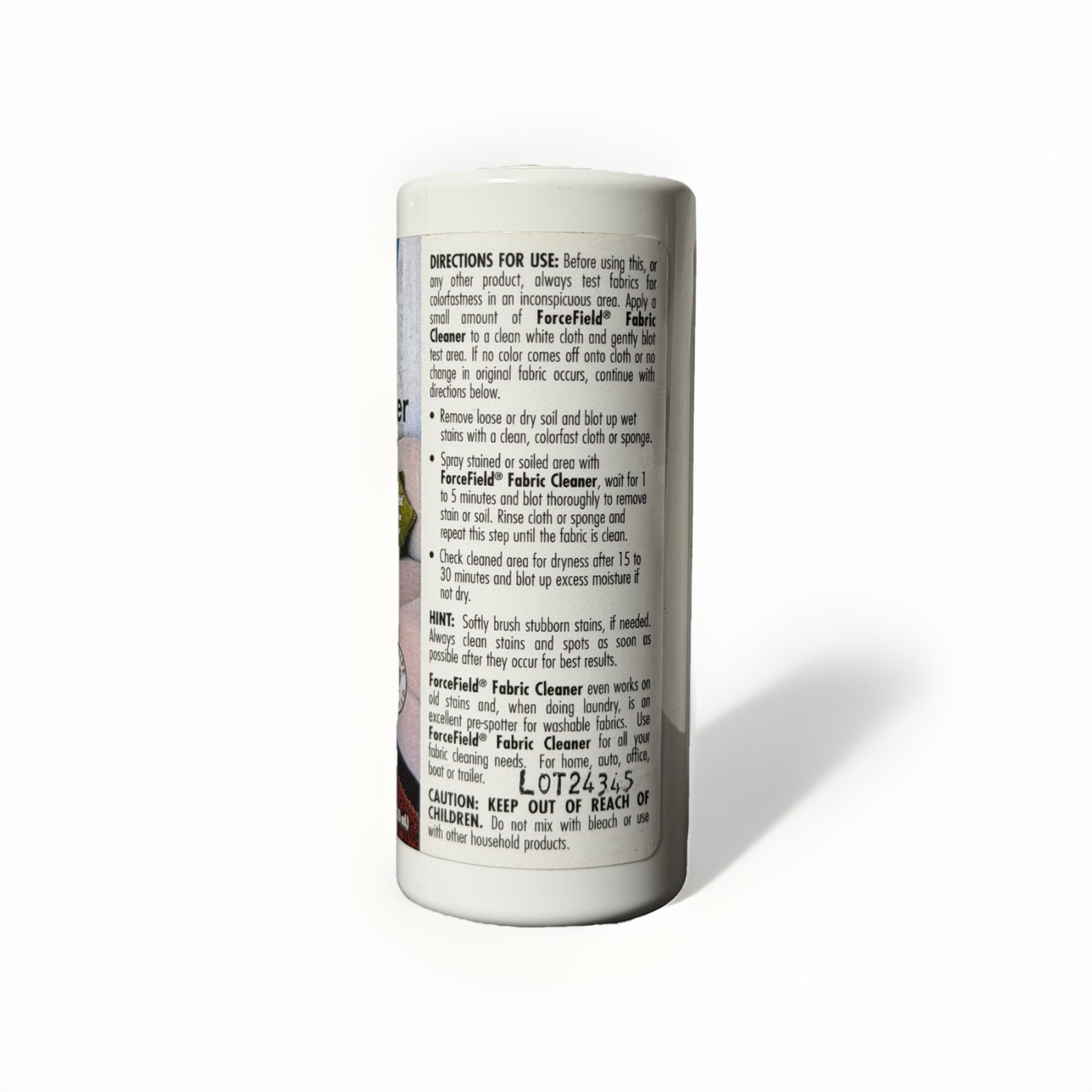 ForceField Fabric Cleaner – Area Rugs, Carpet & Upholstery 4 oz – New