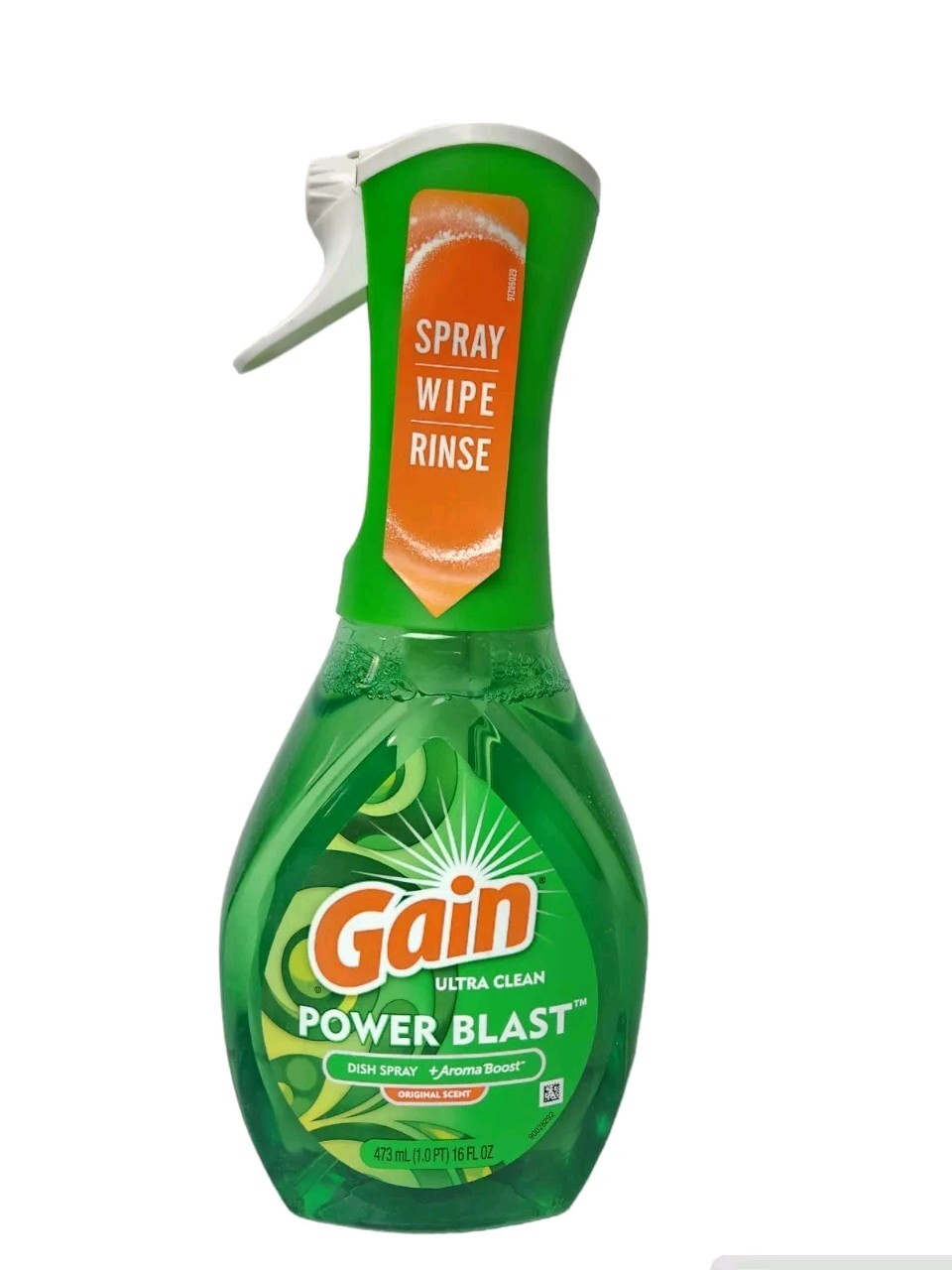Gain Ultra Clean Power Blast, Dish Spray + Aroma Boost, Original Scent, 16 fl Oz