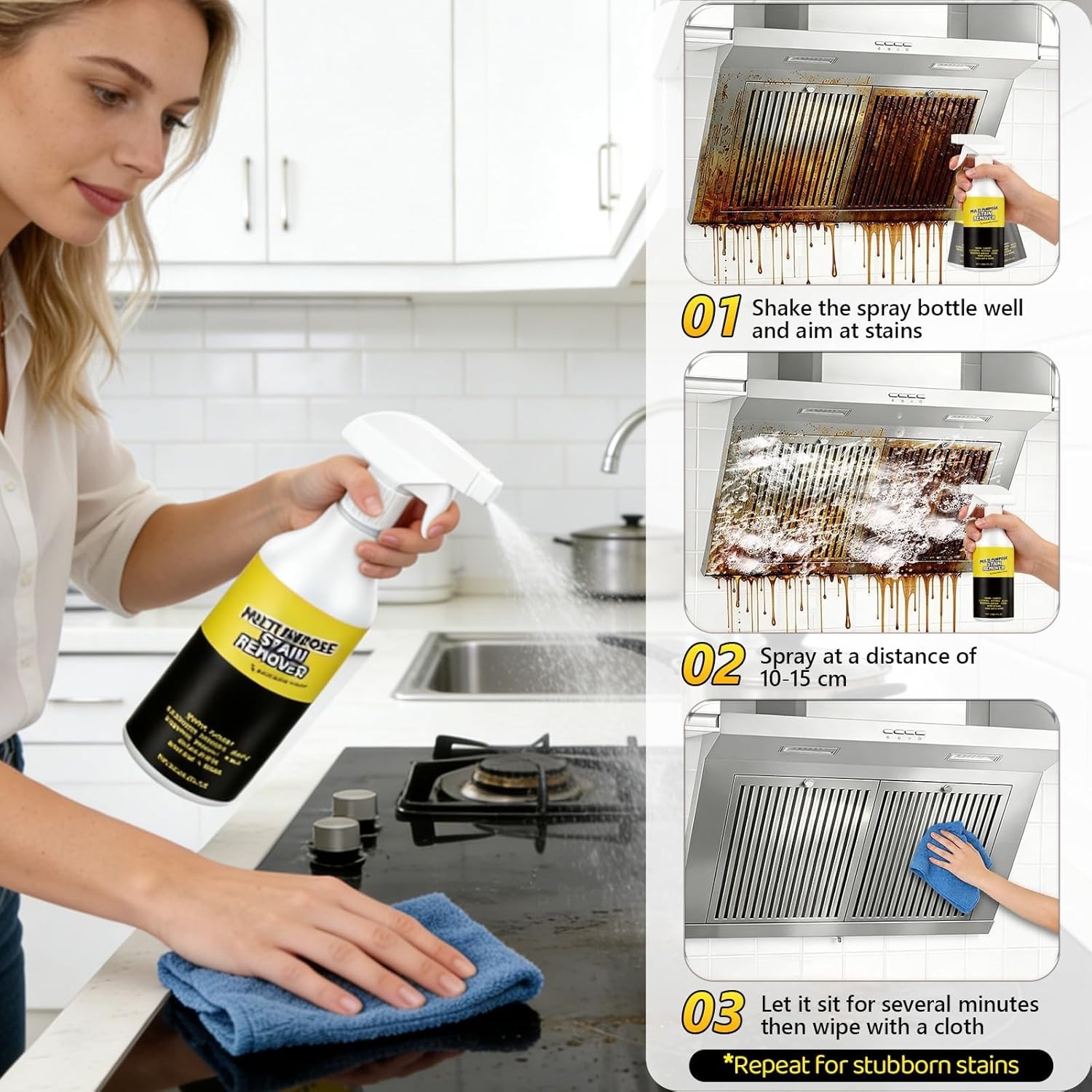 2PCS Alien Multi-Purpose Stain Remover, All Purpose & Stain Remover for Kitchen