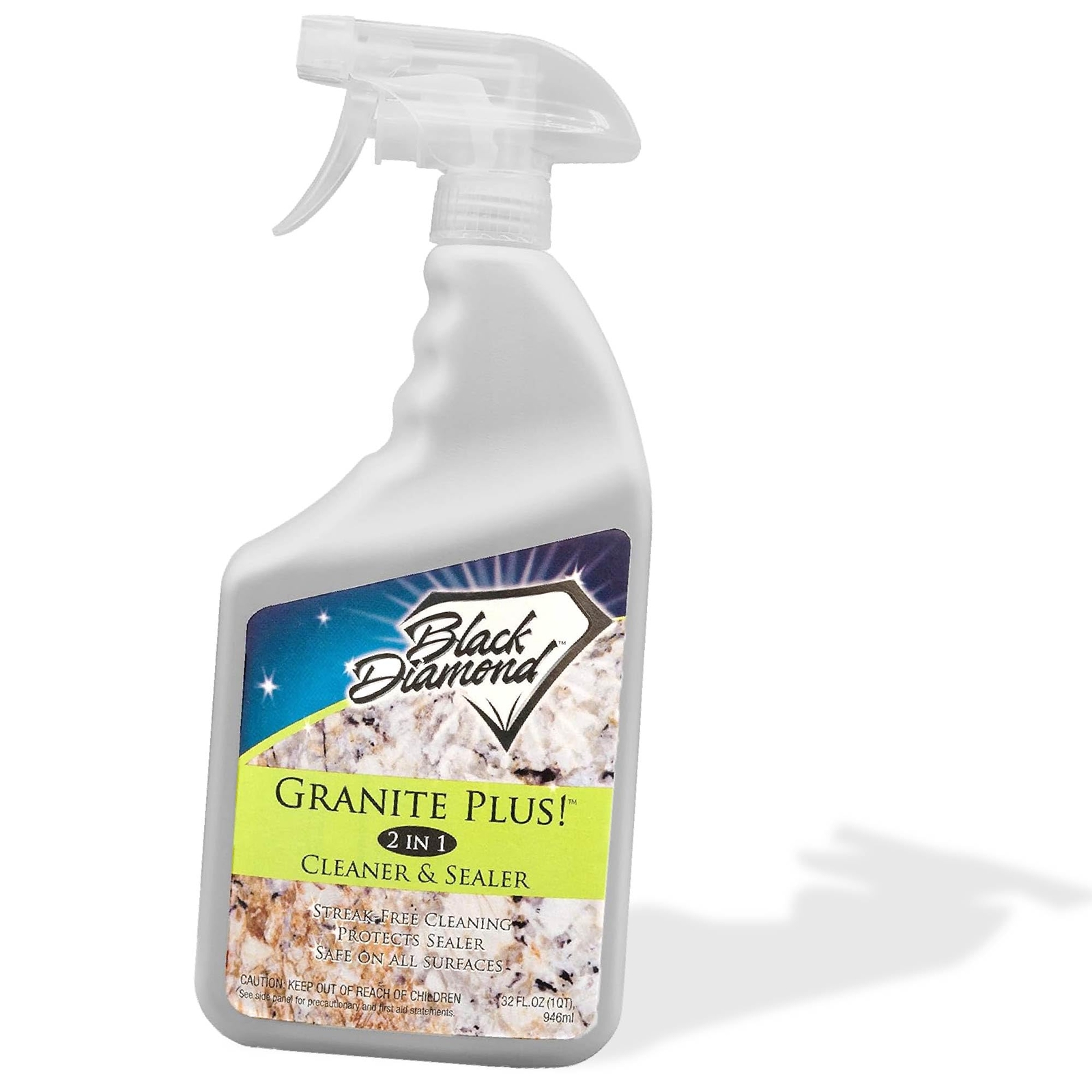 Granite Plus 2 in 1 Cleaner & Sealer for Granite Marble Travertine Ready to