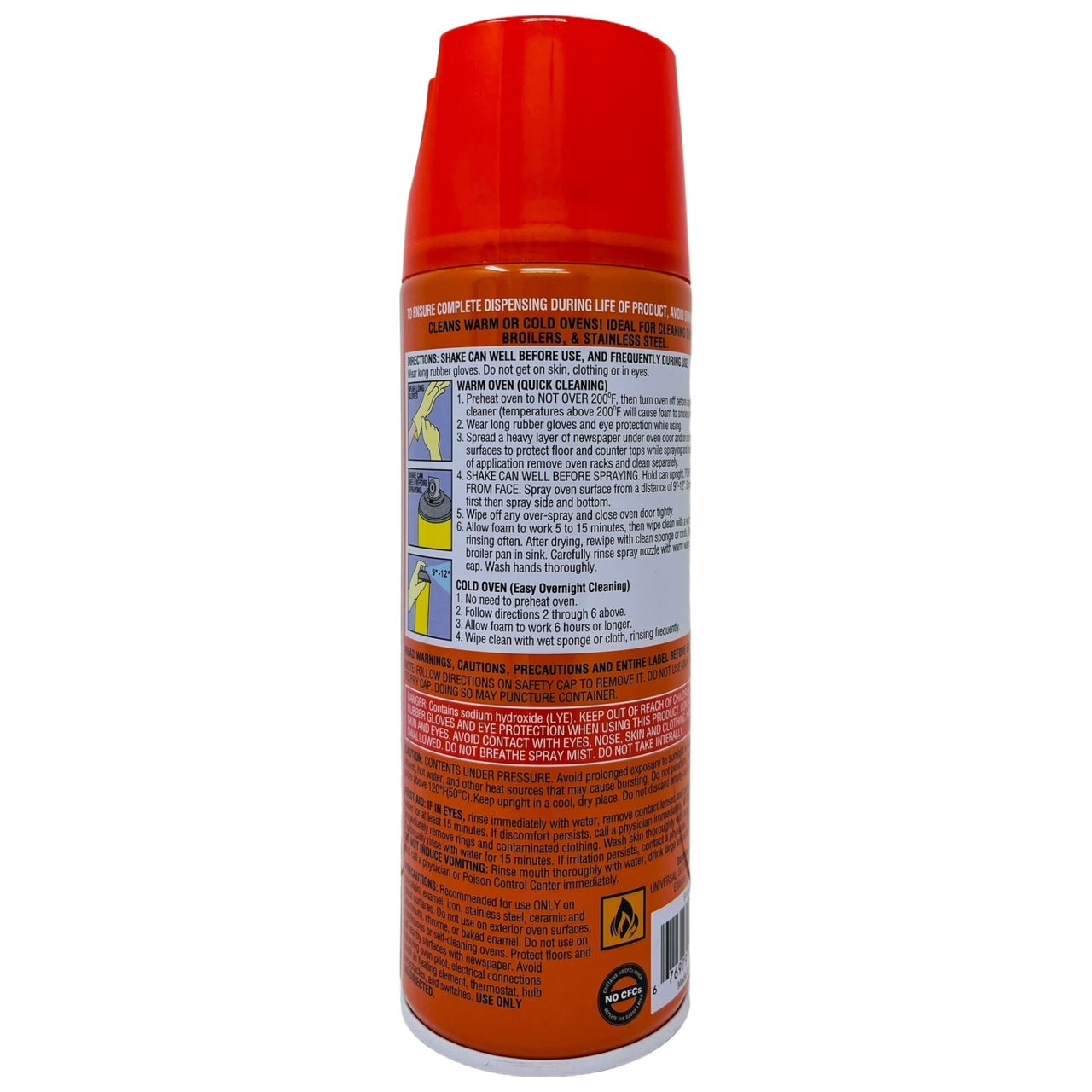 Heavy Duty Oven Cleaner – Cuts Through Tough Food & Grease!, 13oz. (Pack of 3)