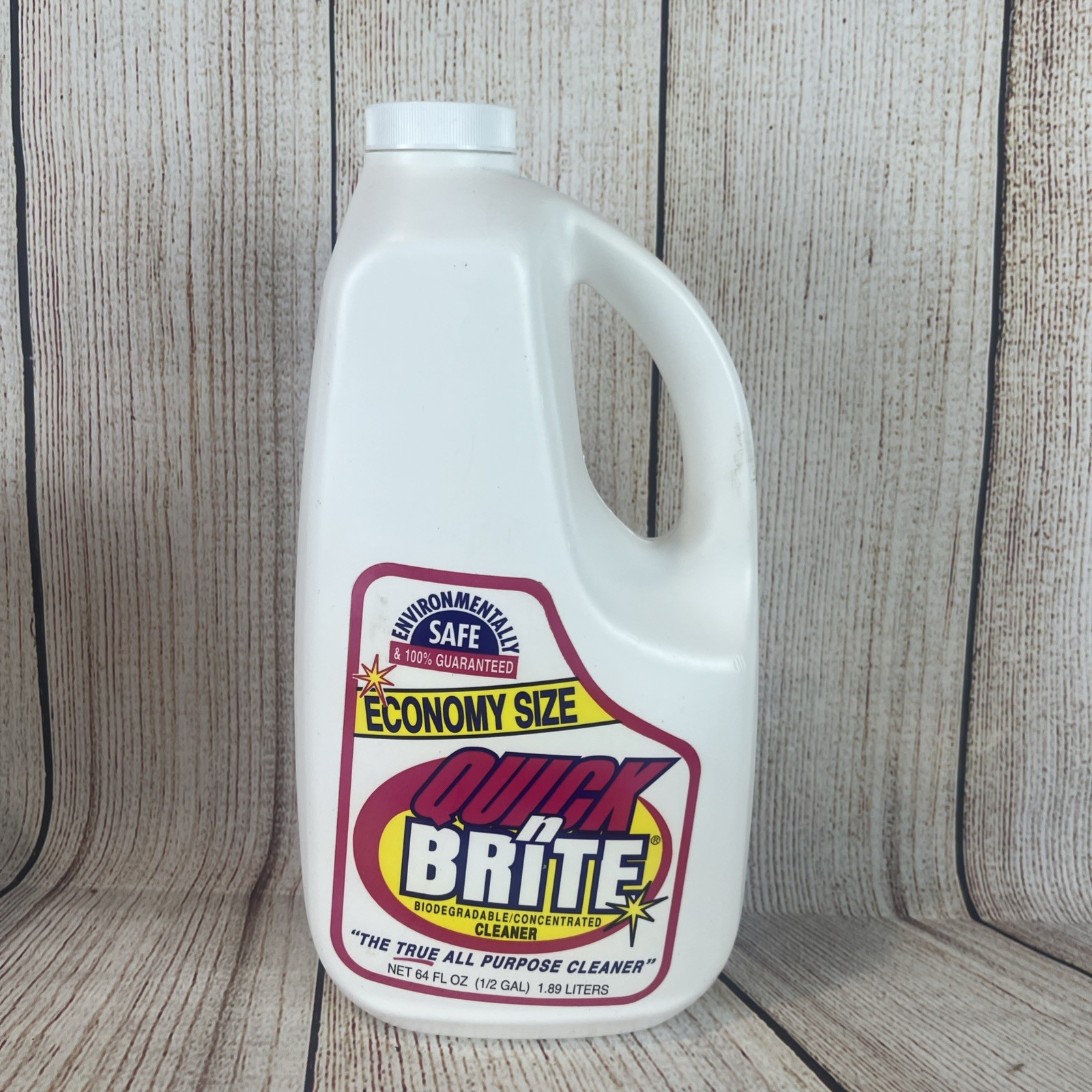 Quick N Brite All Purpose Cleaning Paste 80 Oz, Liquid Cleaner 64 Oz Lot Kit