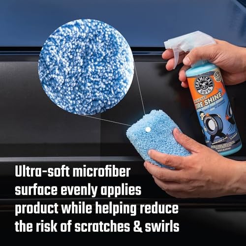 Premium Grade Microfiber Applicator Pads – Ultra-Soft Foam Core, Safe for